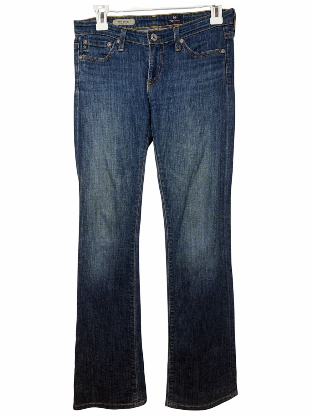 AG Denim The Angel Low Rise Bootcut Dark Wash Jeans